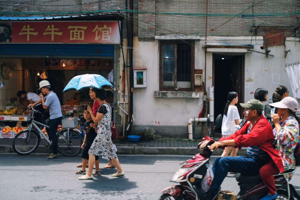 Hutong in Shanghai Author: Steve Long